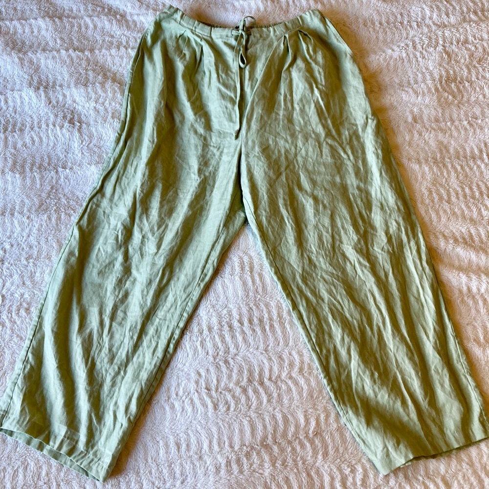 Valerie Stevens 100% Pure Linen Pants